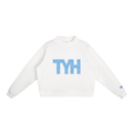 TYH Blue Mock-Neck