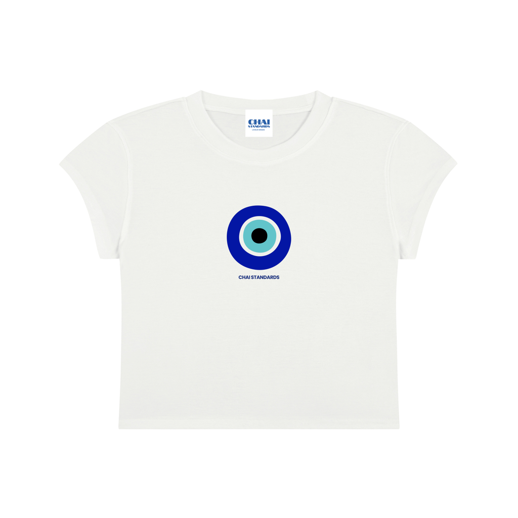 Evil Eye Cropped T-Shirt