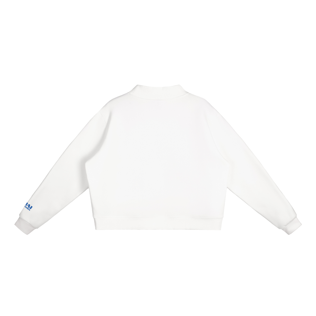 TYH Blue Mock-Neck