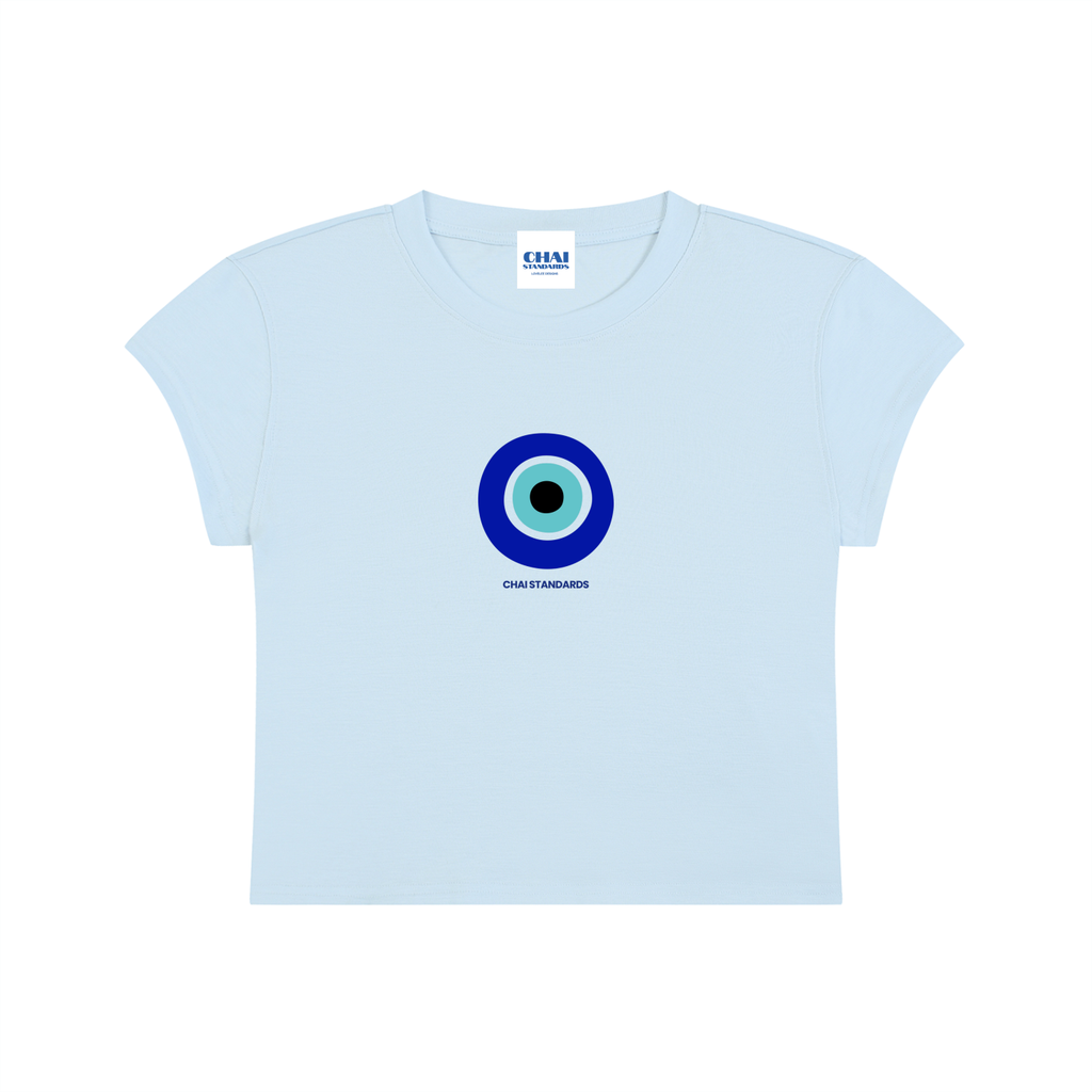 Evil Eye Cropped T-Shirt